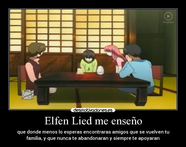 Elfen Lied me enseño -
