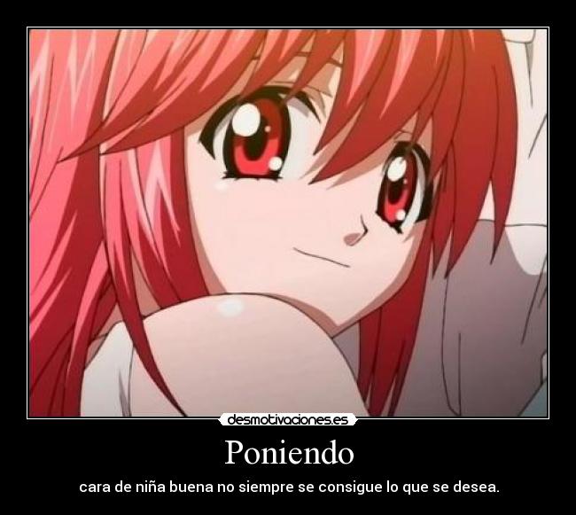 carteles elfen lied ewe que calentita esta esta almohada desmotivaciones