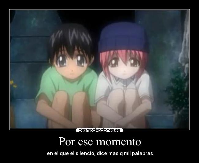 Por ese momento -