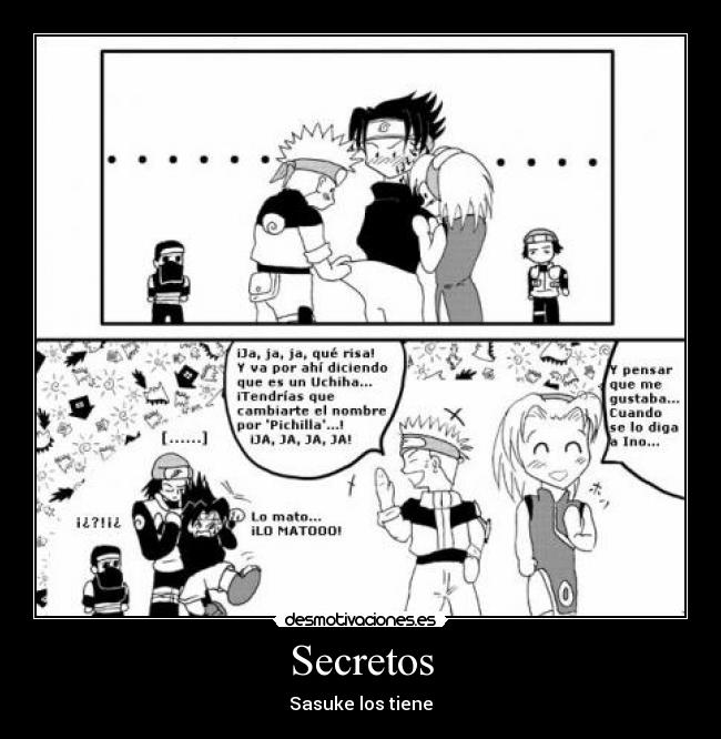 Secretos - Sasuke los tiene