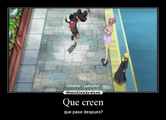 Que creen -