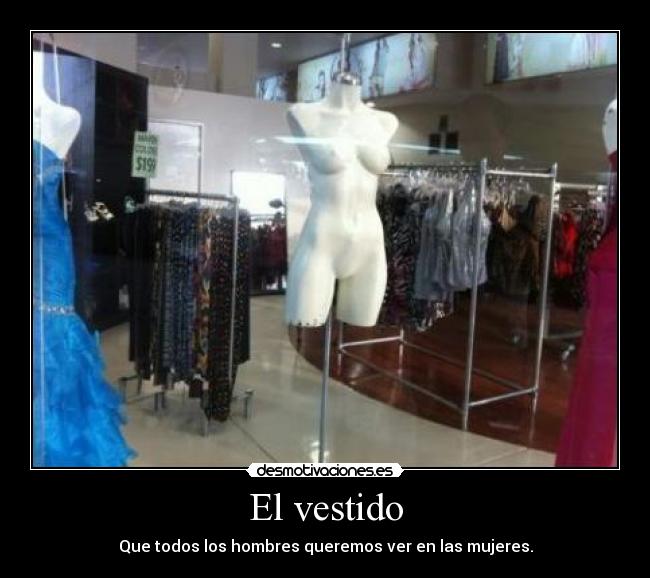 El vestido -