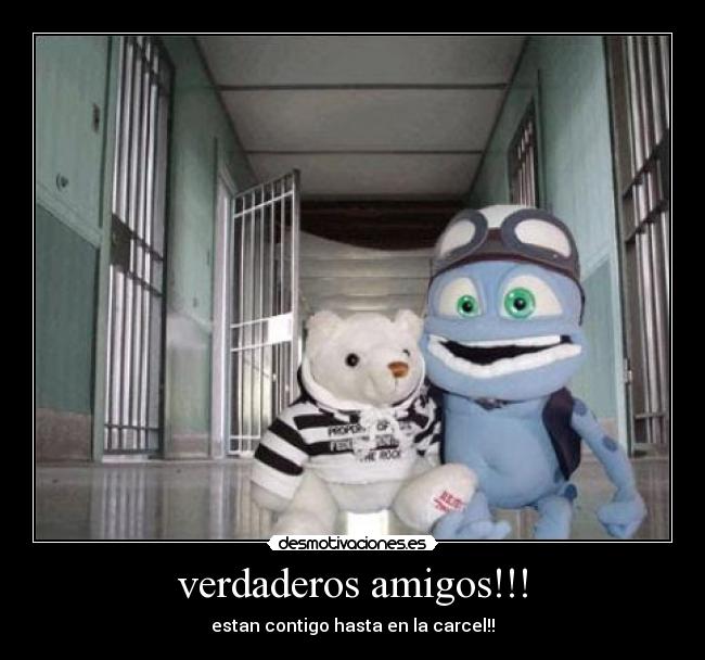 verdaderos amigos!!! -