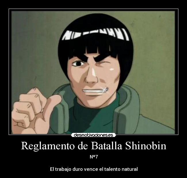 Reglamento de Batalla Shinobin - 