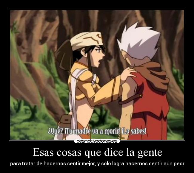 Esas cosas que dice la gente - 