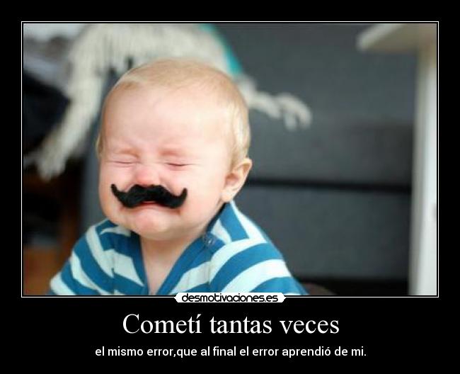 Cometí tantas veces -