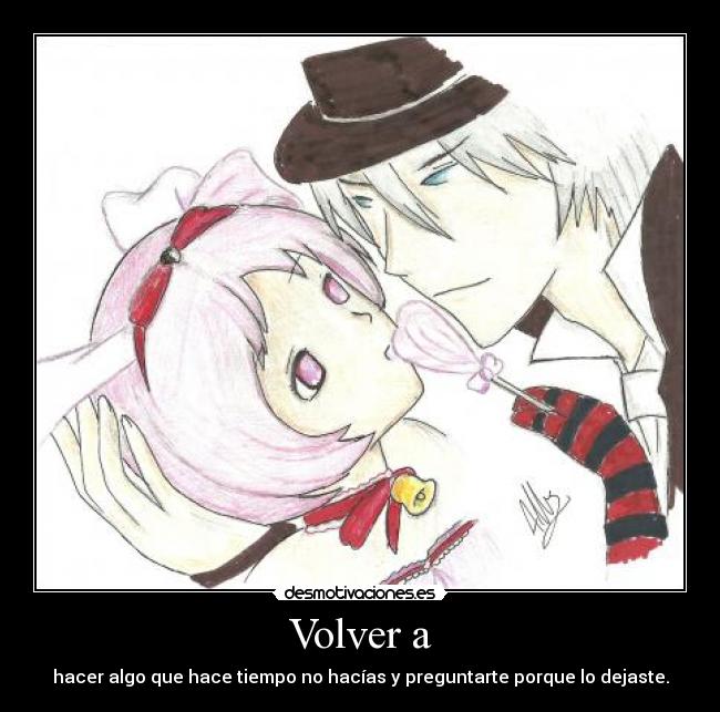 carteles dibujo mio yura hatsuki anime desmotivaciones