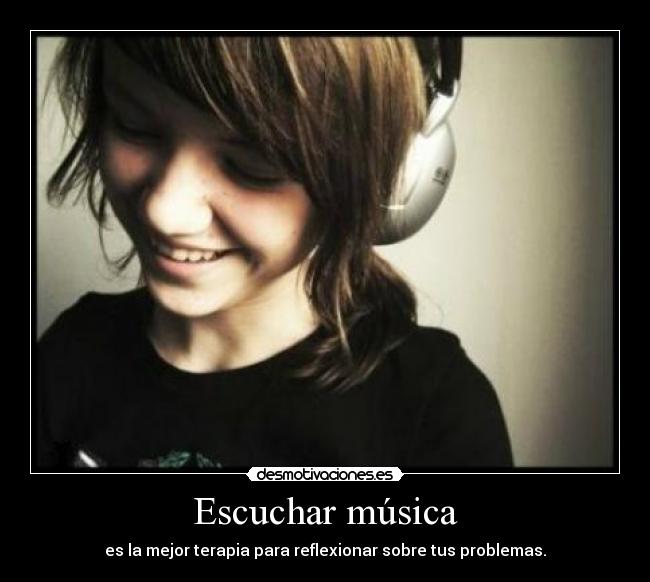 Escuchar música -
