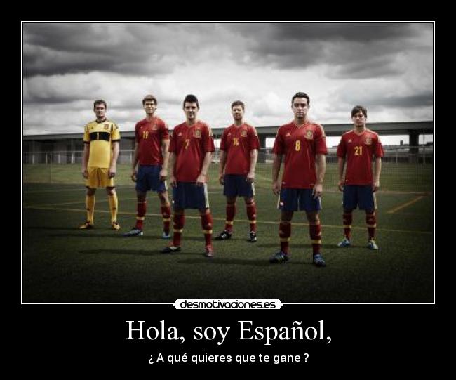 Hola, soy Español, - 