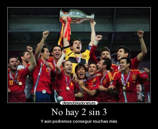 No hay 2 sin 3 - 