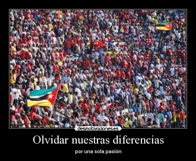 Olvidar nuestras diferencias -