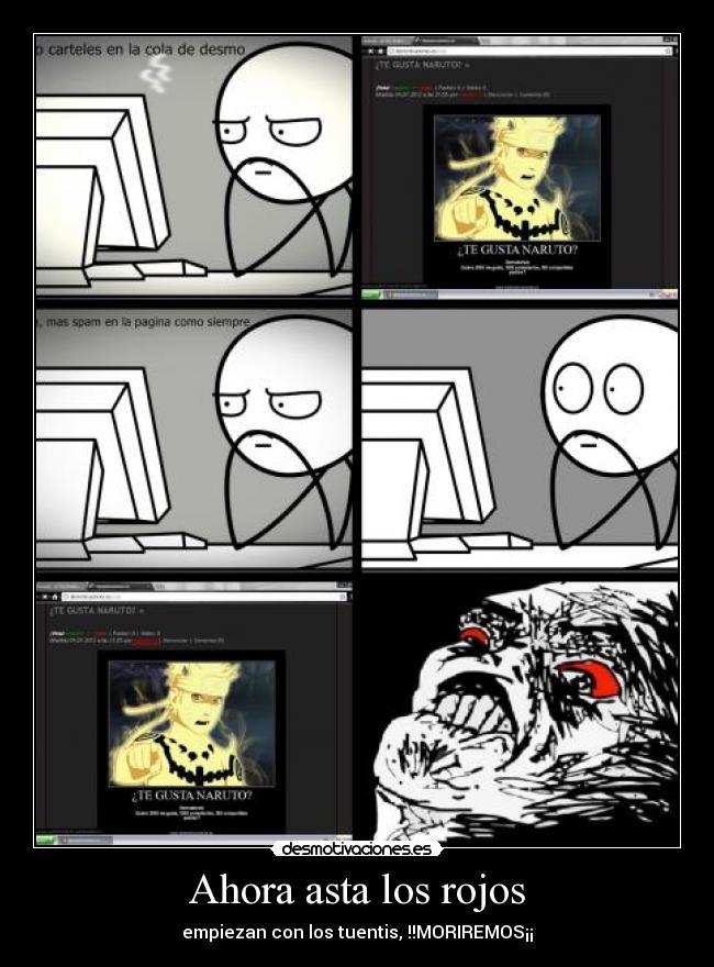 Ahora asta los rojos - empiezan con los tuentis, !!MORIREMOS¡¡