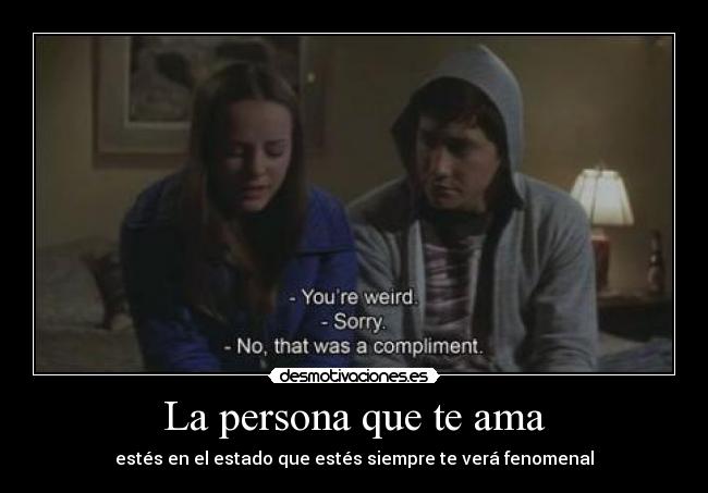 La persona que te ama - 