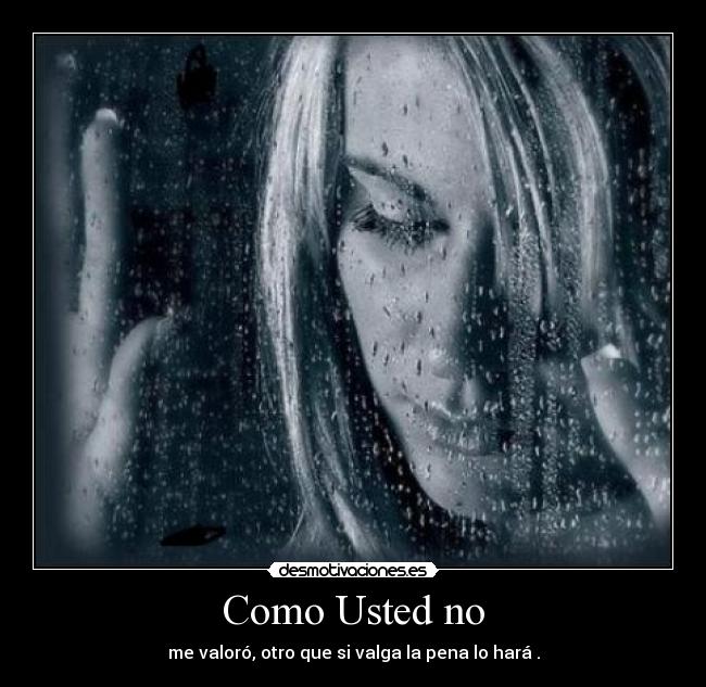 Como Usted no -