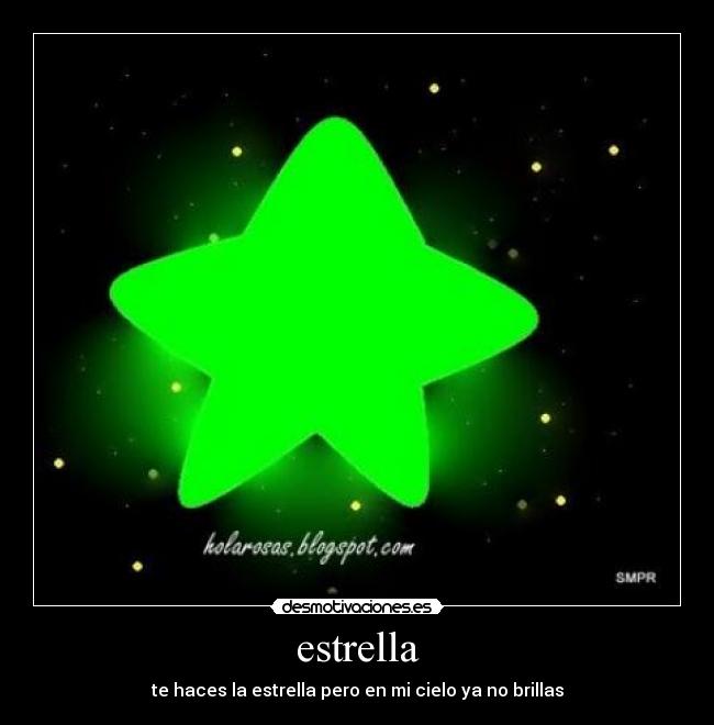 carteles estrella desmotivaciones
