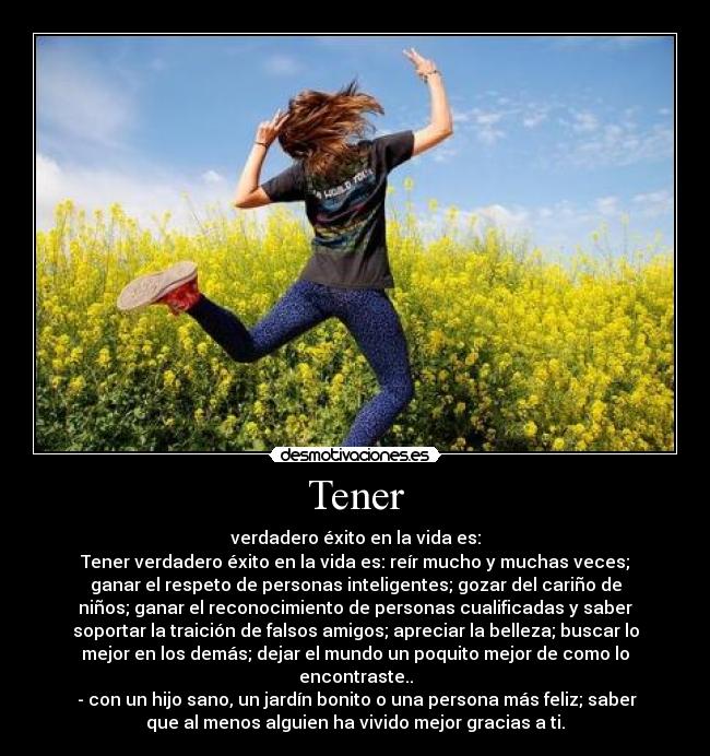 Tener -