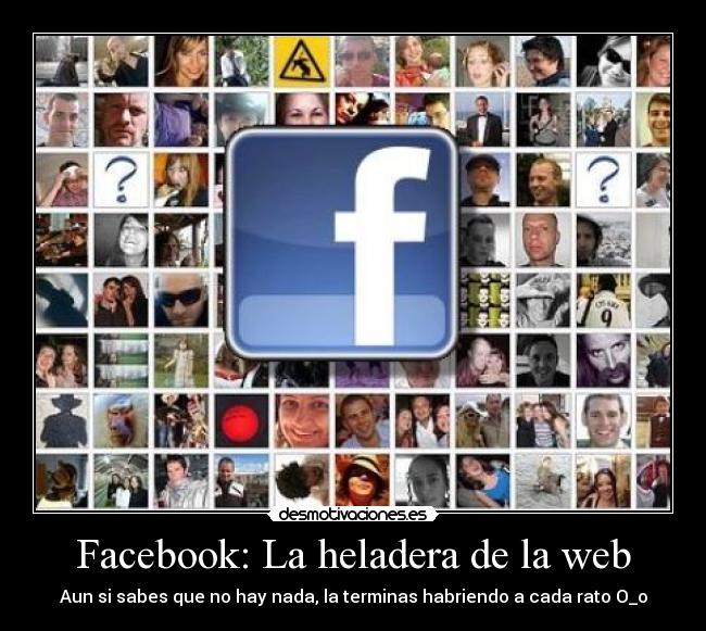 Facebook: La heladera de la web -