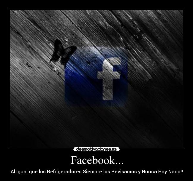 Facebook... - Al Igual que los Refrigeradores Siempre los Revisamos y Nunca Hay Nada!!