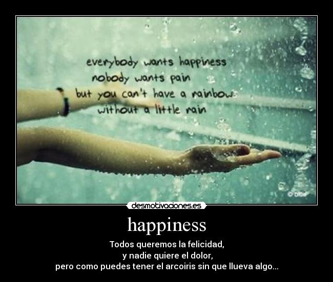 happiness - 