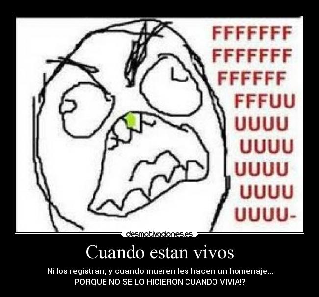 Cuando estan vivos -