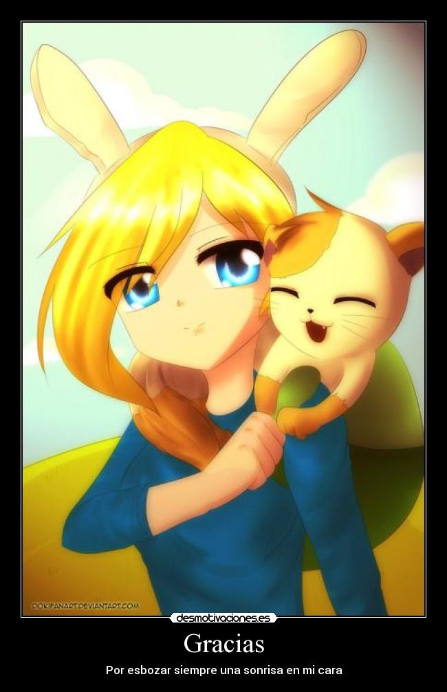 Gracias - Por esbozar siempre una sonrisa en mi cara