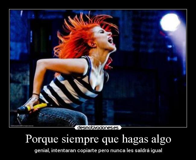 carteles hayley williams desmotivaciones