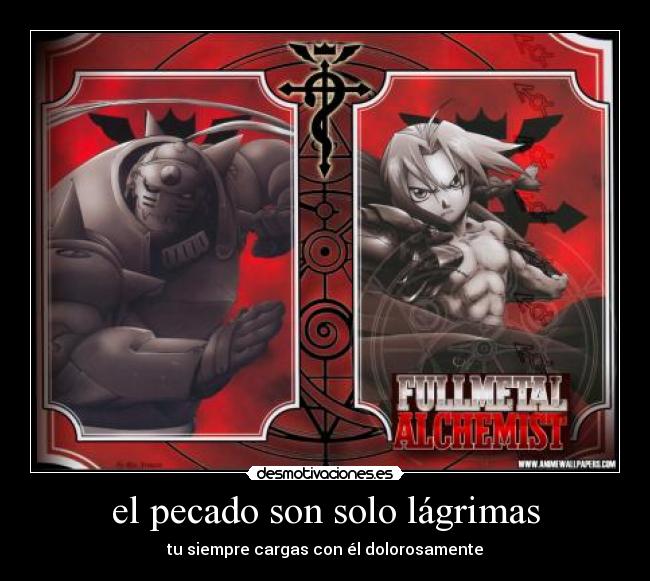 el pecado son solo lágrimas - 