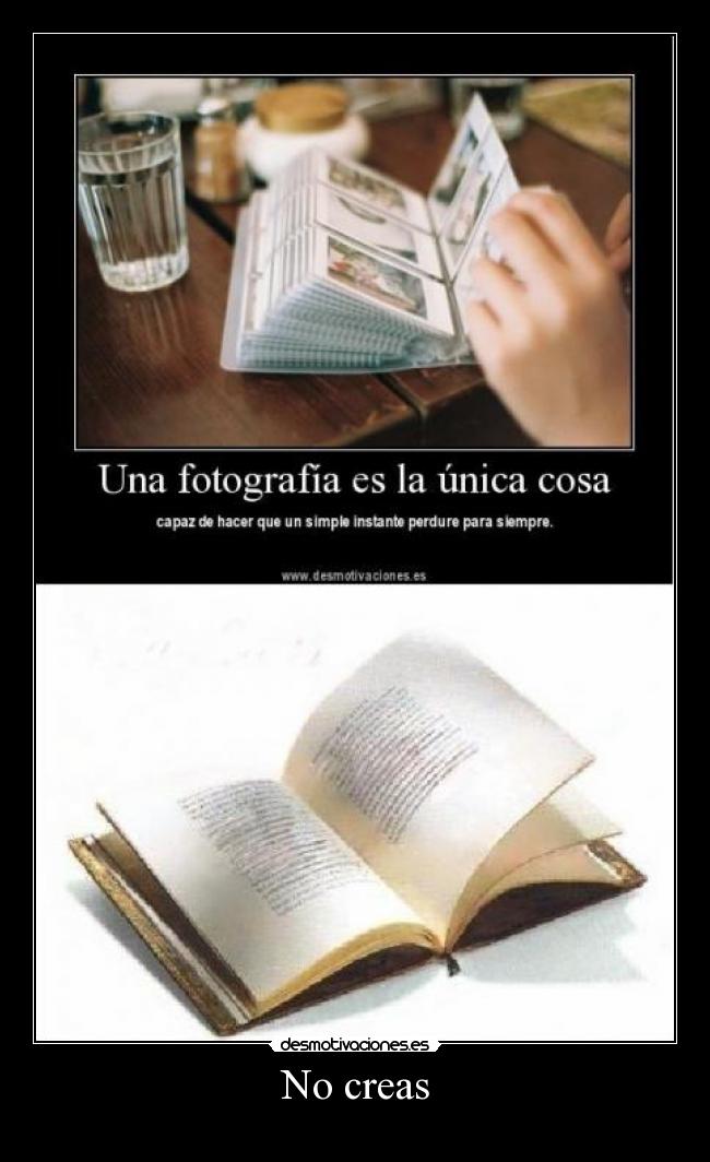 No creas - 