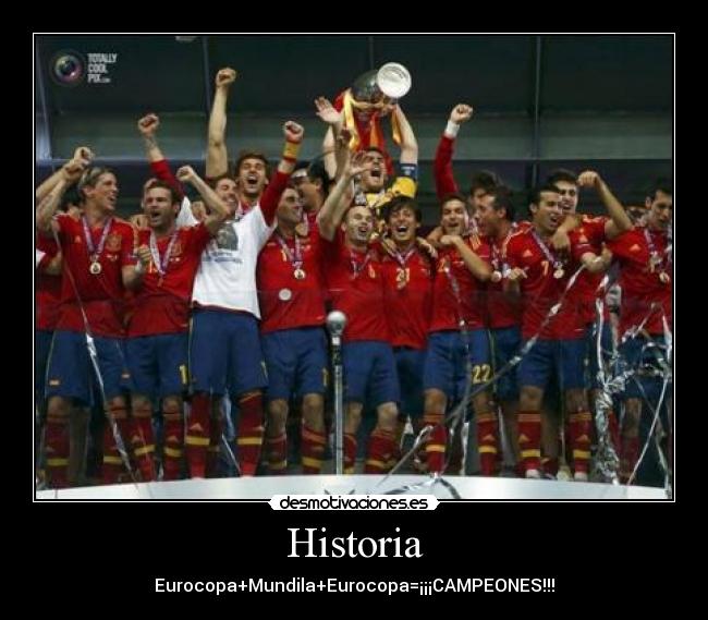 carteles historia espana campeones desmotivaciones