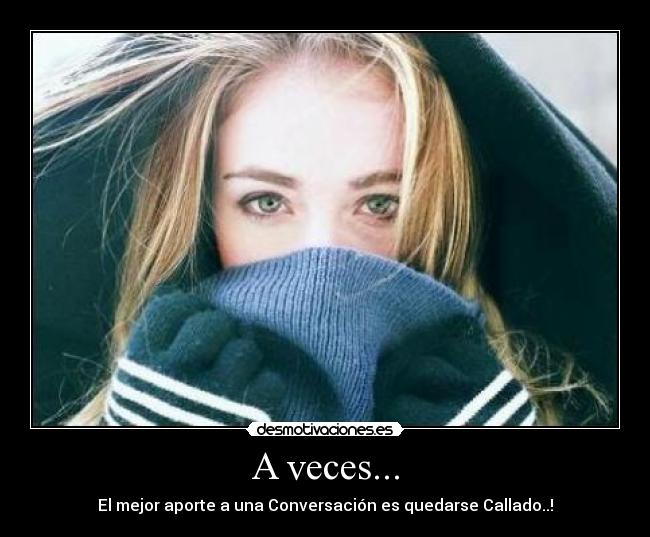 A veces... - 