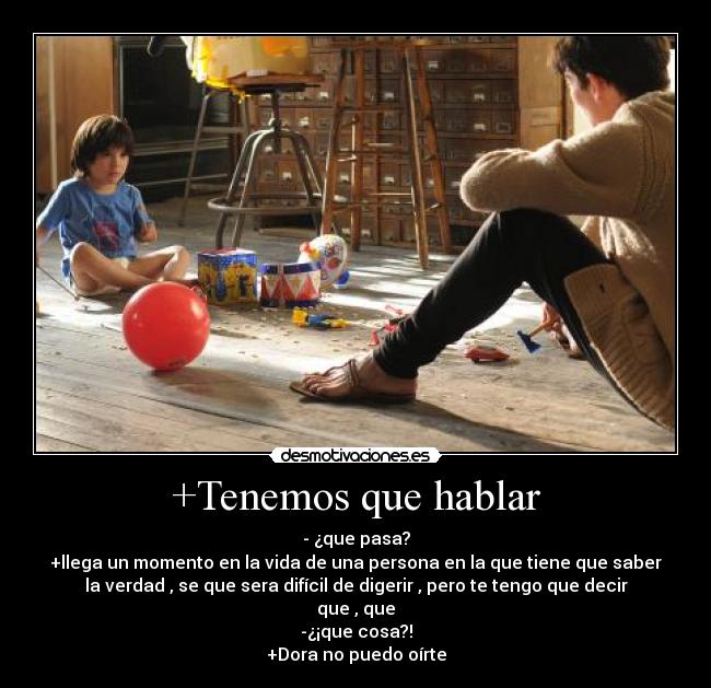+Tenemos que hablar - 