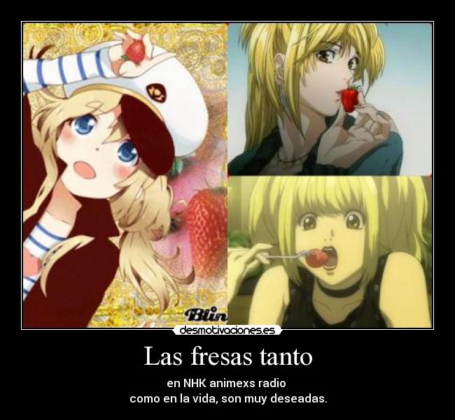 Las fresas tanto - 