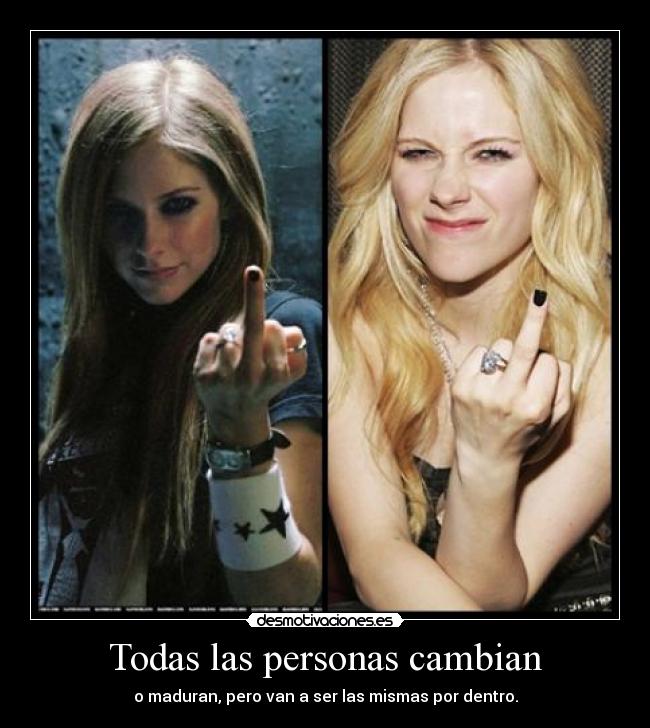 Todas las personas cambian - 