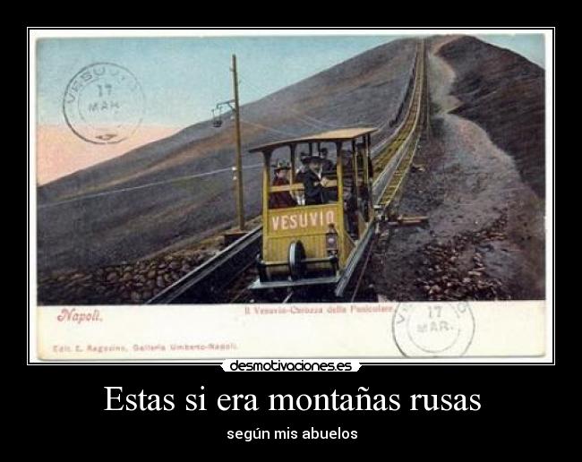 Estas si era montañas rusas - 