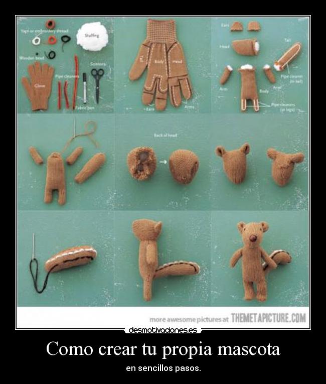 Como crear tu propia mascota -