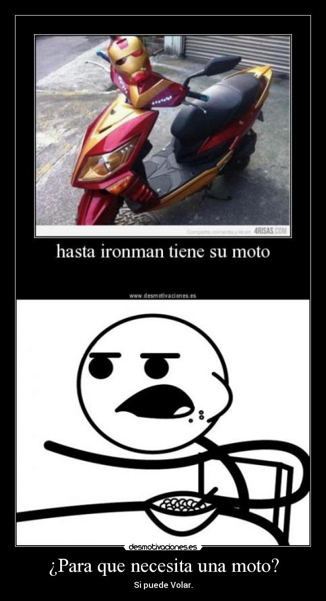 carteles jajajjajaa iron man desmotivaciones