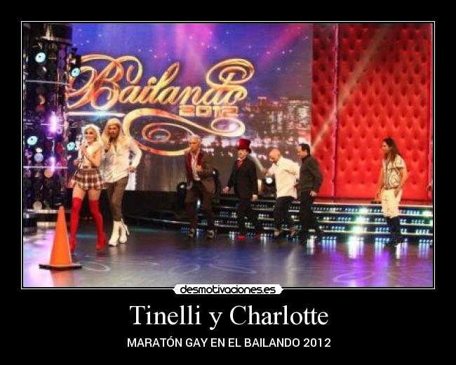 Tinelli y Charlotte - 