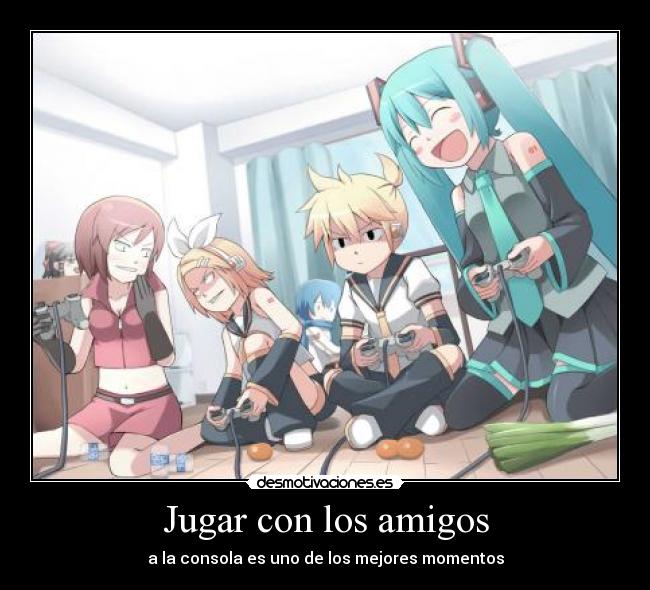Jugar con los amigos -