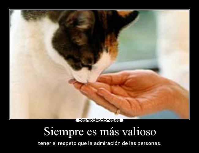 Siempre es más valioso - 