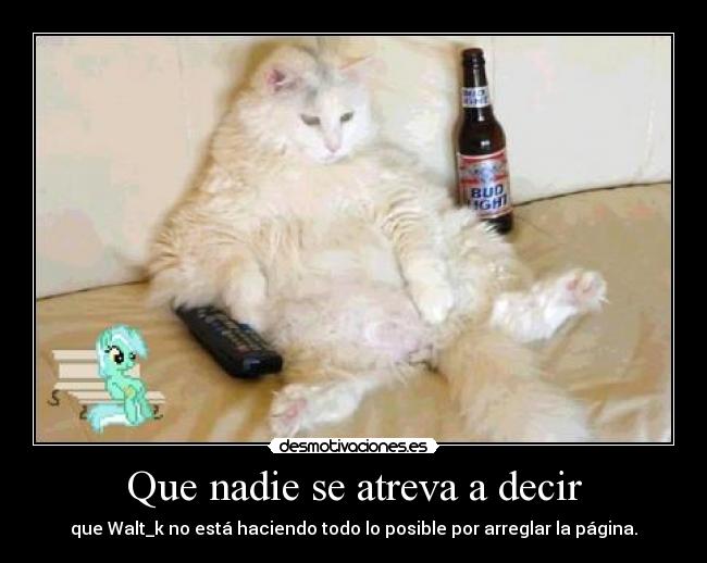 Que nadie se atreva a decir -