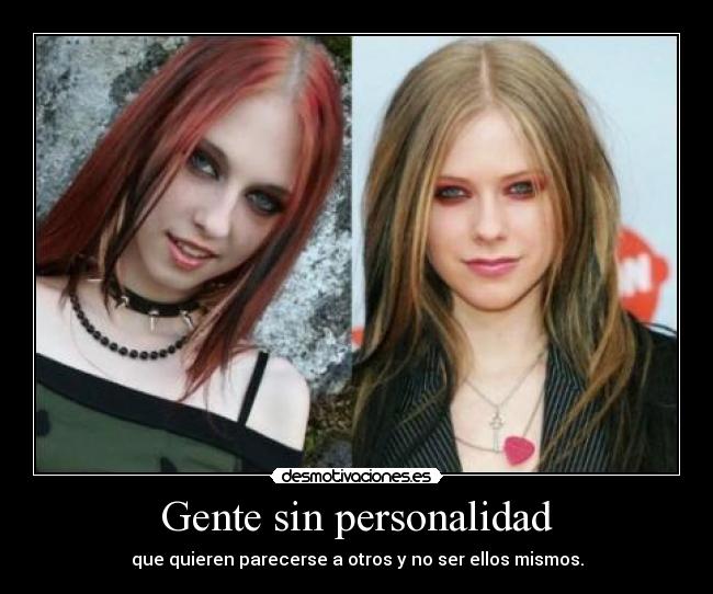 carteles gente sin personalidad propia desmotivaciones