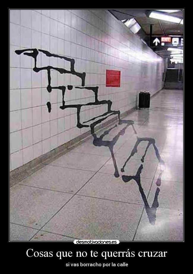 Cosas que no te querrás cruzar -
