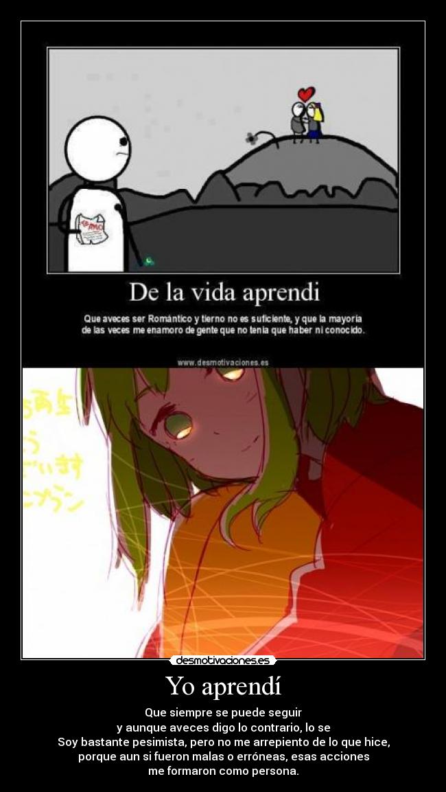 Yo aprendí - 