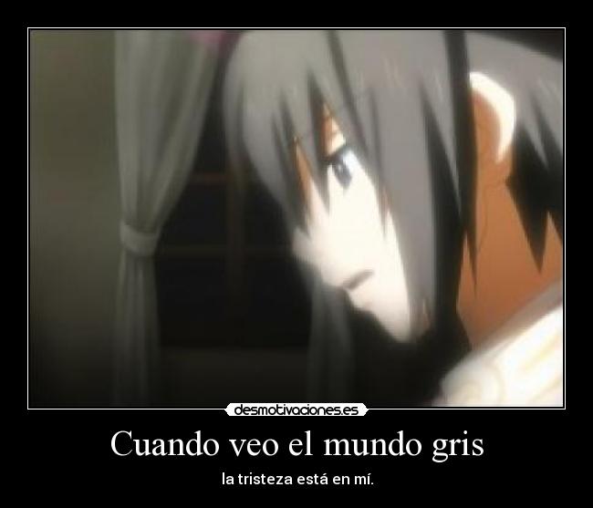 Cuando veo el mundo gris - 