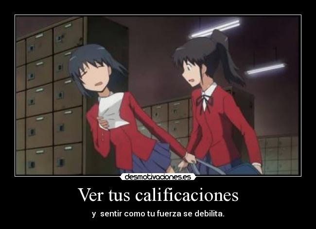 Ver tus calificaciones - 