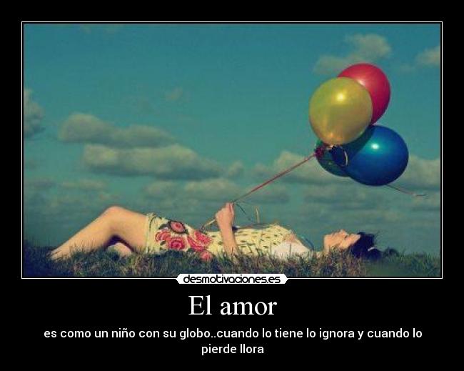 El amor -