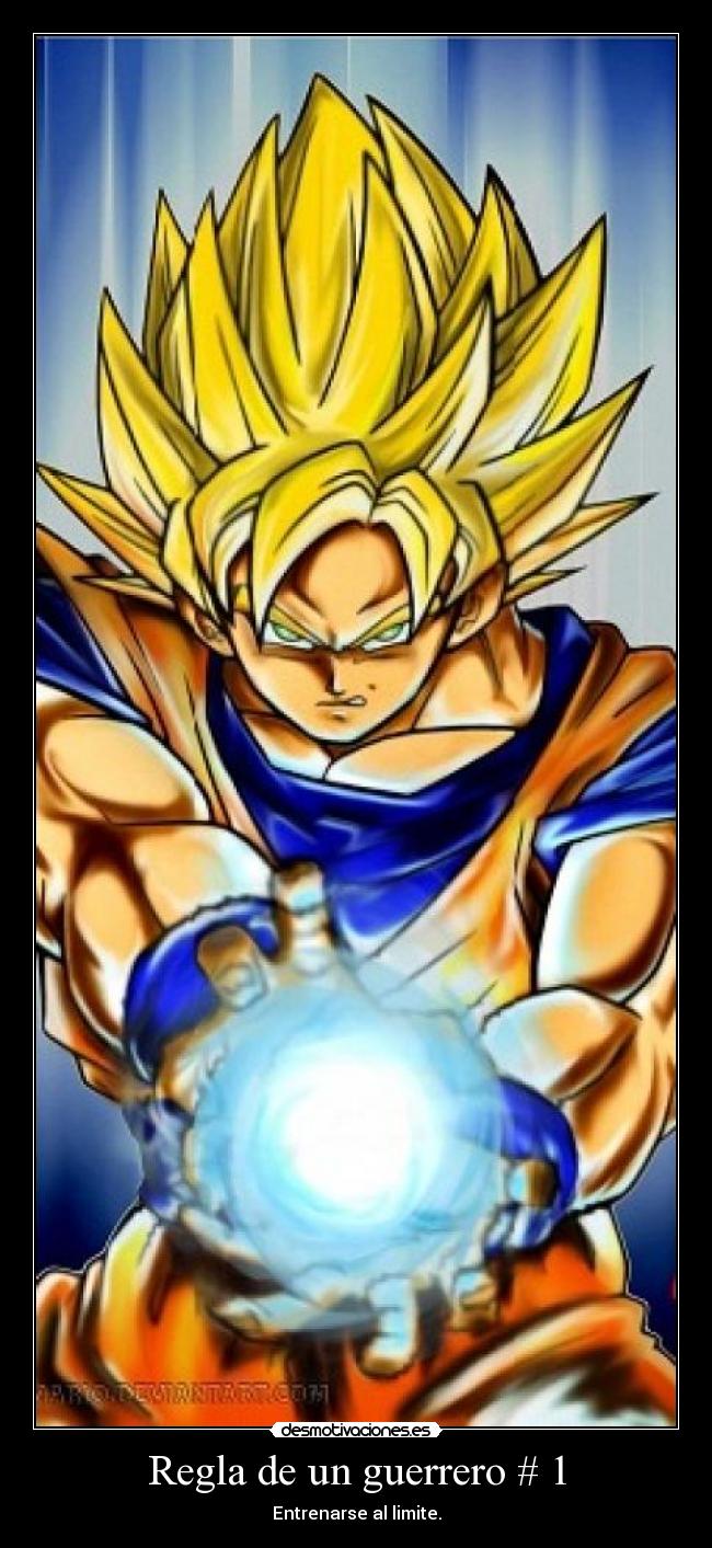 Regla de un guerrero # 1 - Entrenarse al limite.