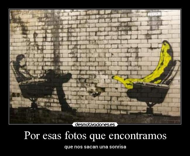 Por esas fotos que encontramos - que nos sacan una sonrisa