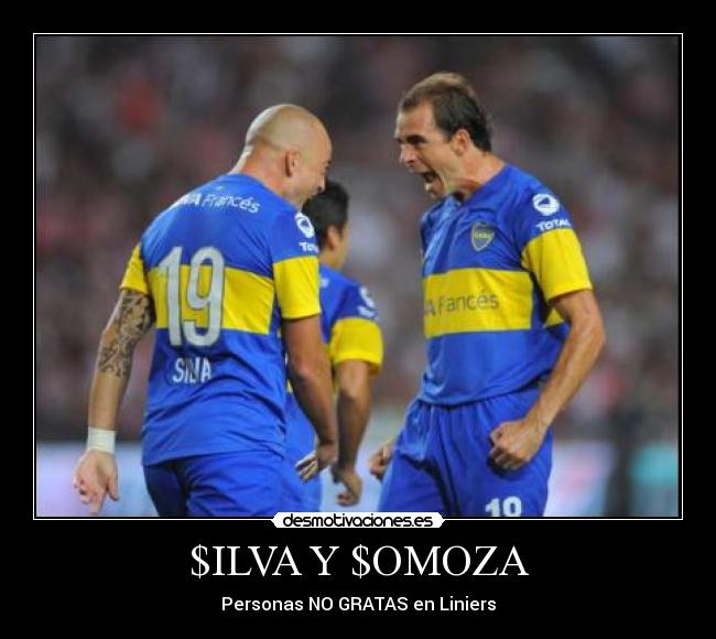 $ILVA Y $OMOZA - Personas NO GRATAS en Liniers