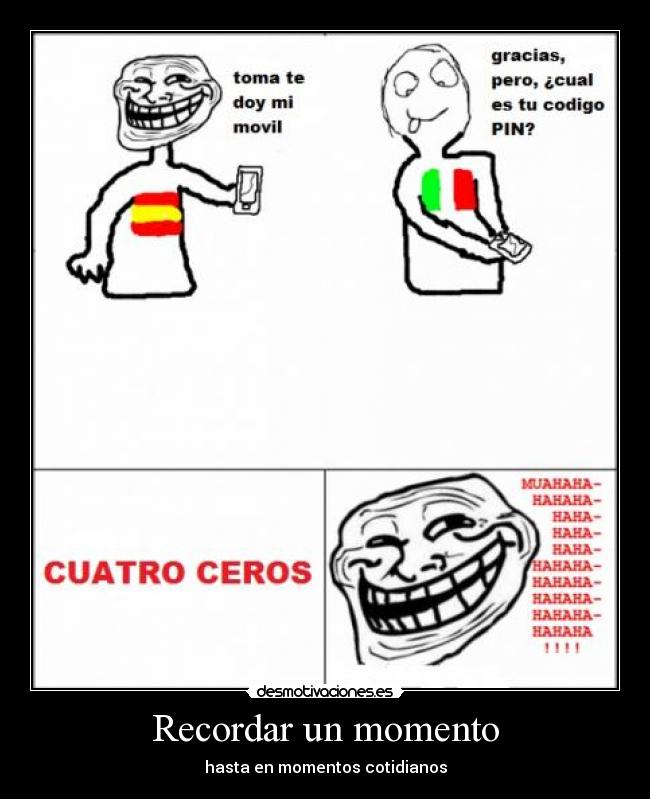 Recordar un momento -